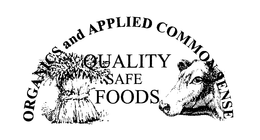ORGANICS AND APPLIED COMMON SENSE QUALITY SAFE FOODS trademark