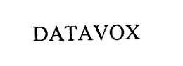 DATAVOX trademark
