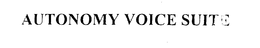 AUTONOMY VOICE SUITE trademark