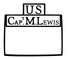 U S CAPT. M. LEWIS trademark