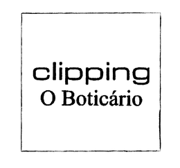 CLIPPING O BOTICARIO trademark