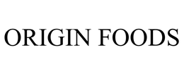 ORIGIN FOODS trademark