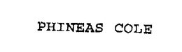 PHINEAS COLE trademark