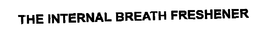 THE INTERNAL BREATH FRESHENER trademark
