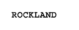 ROCKLAND trademark