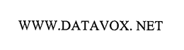 WWW.DATAVOX.NET trademark