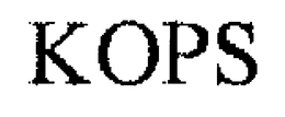 KOPS trademark