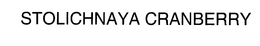 STOLICHNAYA CRANBERRY trademark