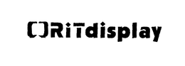 RIT DISPLAY trademark