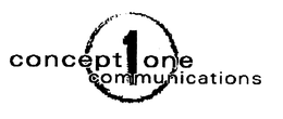 CONCEPT ONE COMMUNICATIONS trademark