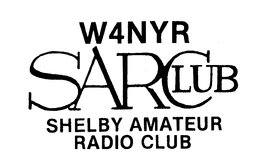 W4NYR SARCLUB SHELBY AMATEUR RADIO CLUB trademark