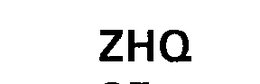 ZHQ trademark