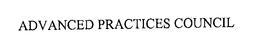 ADVANCED PRACTICES COUNCIL trademark