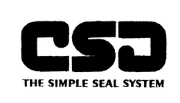 CSD THE SIMPLE SEAL SYSTEM trademark