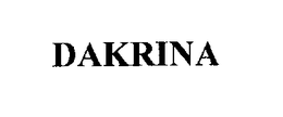 DAKRINA trademark