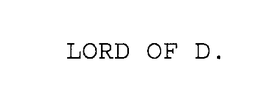 LORD OF D. trademark