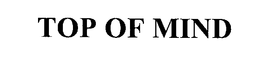 TOP OF MIND trademark