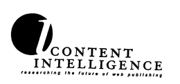 CONTENT INTELLIGENCE RESEARCHING THE FUTURE OF WEB PUBLISHING trademark