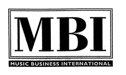 MBI MUSIC BUSINESS INTERNATIONAL trademark