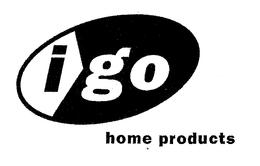 IGO HOME PRODUCTS trademark