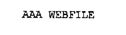 AAA WEBFILE trademark