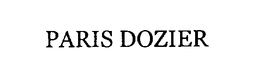 PARIS DOZIER trademark