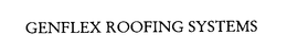 GENFLEX ROOFING SYSTEMS trademark