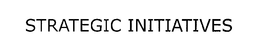 STRATEGIC INITIATIVES trademark