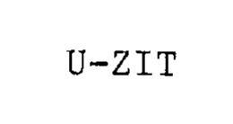 U-ZIT trademark