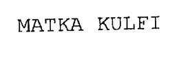 MATKA KULFI trademark
