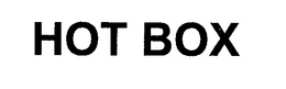 HOT BOX trademark