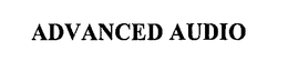 ADVANCED AUDIO trademark