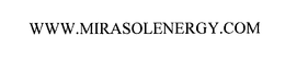 WWW.MIRASOLENERGY.COM trademark