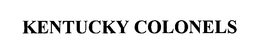 KENTUCKY COLONELS trademark
