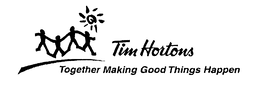 TIM HORTONS TOGETHER MAKING GOOD THINGS HAPPEN trademark