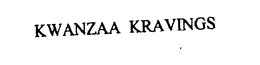 KWANZAA KRAVINGS trademark