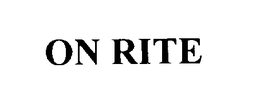 ON RITE trademark