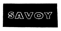 SAVOY trademark