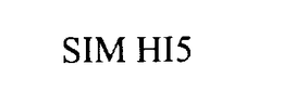 SIM HI5 trademark