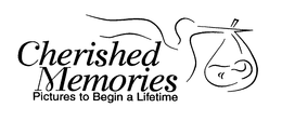 CHERISHED MEMORIES PICTURES TO BEGIN A LIFETIME trademark