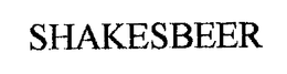 SHAKESBEER trademark