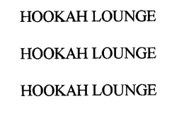 HOOKAH LOUNGE trademark