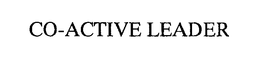 CO-ACTIVE LEADER trademark