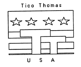 TICO THOMAS TT U S A trademark