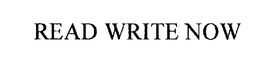 READ WRITE NOW trademark