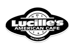 LUCILLE'S AMERICAN CAFE FOODS THAT COMFORT trademark
