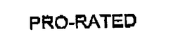 PRO-RATED trademark
