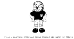 ITALIA ITALO - MASCOTTE UFFICIALE DELLE SQUADRE NAZIONALI DI CALCIO trademark