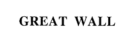 GREAT WALL trademark
