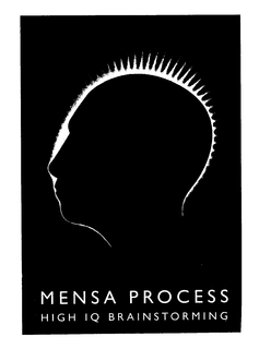 MENSA PROCESS HIGH IQ BRAINSTORMING trademark